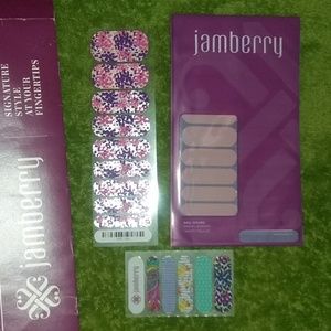 Jamberry Nail Wraps, set of 3 items